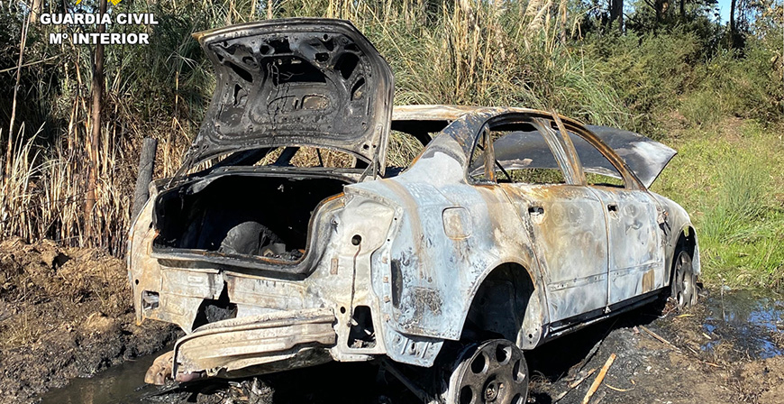 Detenido un grupo criminal por sustraer veh�culos que posteriormente aparec�an calcinados