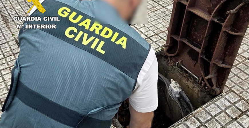Detenido el presunto autor de la sustracci�n de 150 kilos de cable de cobre de alumbrado p�blico