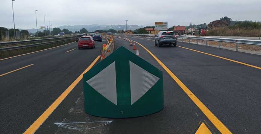 La DGT intensifica esta semana el control sobre los tramos de carreteras interurbanas en obras en Cantabria