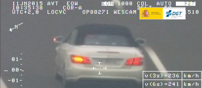 La DGT sanciona a 394 conductores en Cantabria por exceso de velocidad