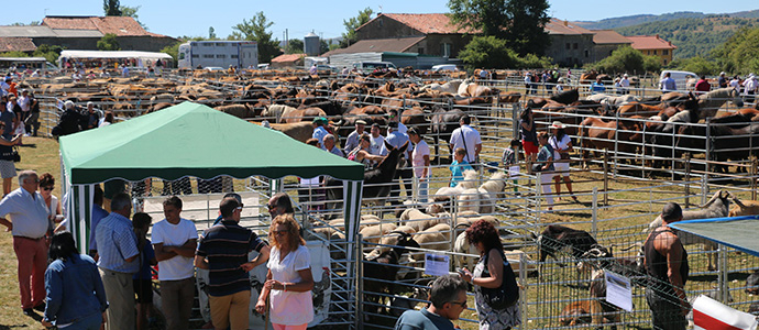 Da de feria en Campoo de Yuso