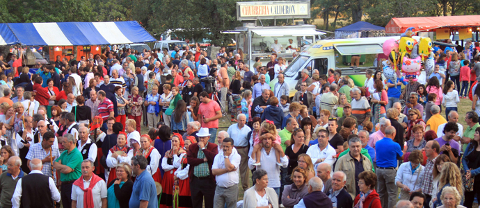 Da de festejos en la campa de Celada de los Calderones