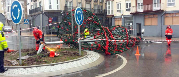 Un da de Nochebuena agitado y pasado por agua