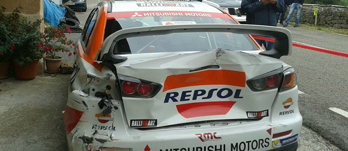 Diecisiete heridos tras salirse un coche del recorrido en el Rallye Santander Cantabria
