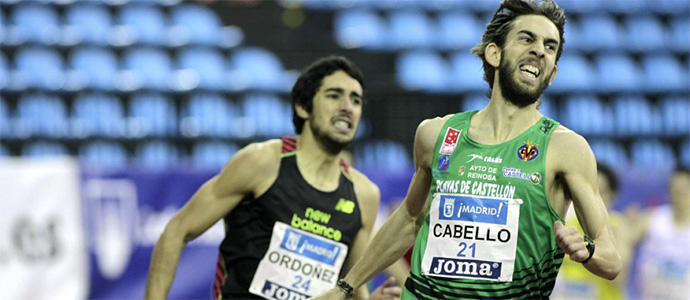 Diego Cabello, bronce en el Campeonato de Espaa de 400 metros vallas