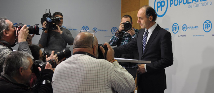 Diego, candidato a presidir el PP cntabro