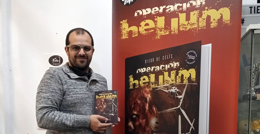 Diego de Celis publica 'Operacin Helium'