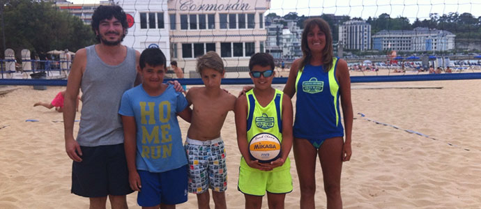 Dos campurrianos acudirn al Nacional de clubes de voley-playa en categora infantil