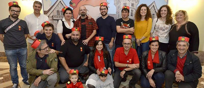 Dos campurrianos participan en la muestra 'Spirou, un botones en Palacio'