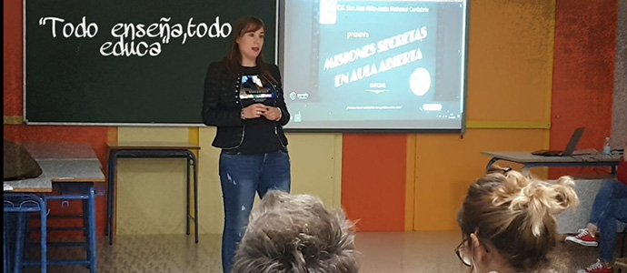 Dos profesoras del Colegio San Jos viajan 