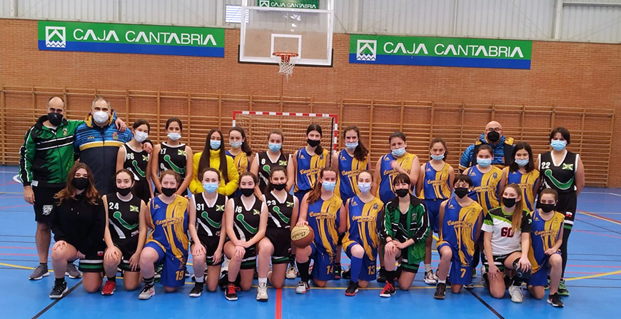 Dos victorias y dos derrotas para el baloncesto de Enmedio en la jornada doble de este fin de semana