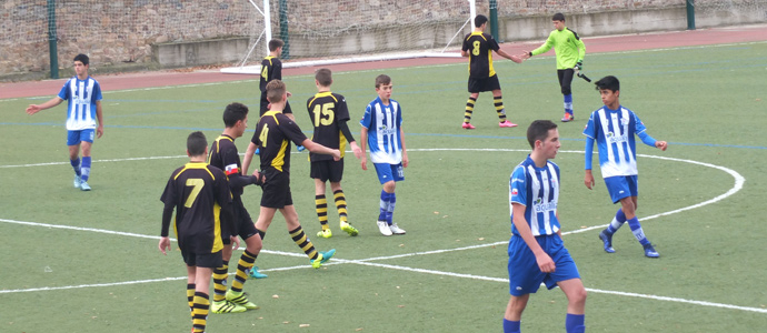 Dos victorias y seis derrotas el balance liguero de la cantera navalista