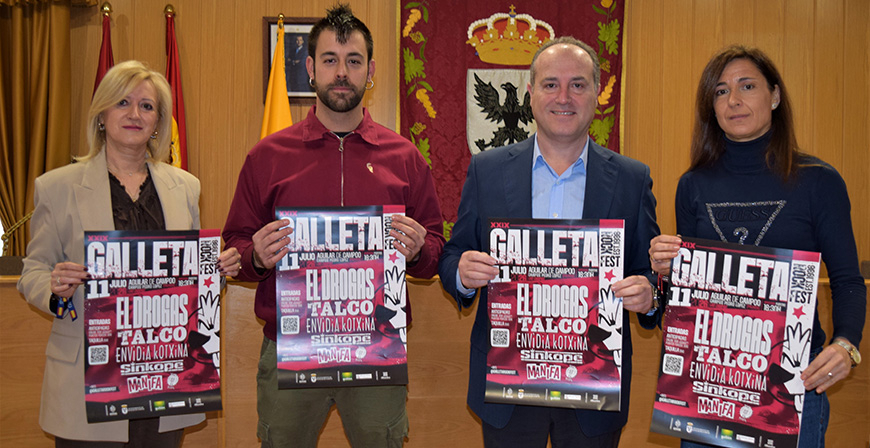 El Drogas, Talco, Envidia Kotxina y S�nkope, cabezas de cartel del Galleta Rock Fest 2026 