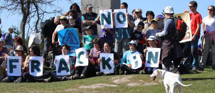 Ecomarcha de Ecologistas en Accin contra la fractura hidrulica