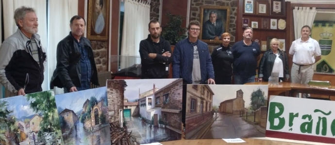 Eduardo Alsasua gana la VI edicin del Certamen Nacional de Pintura Rpida Fuero de Braosera
