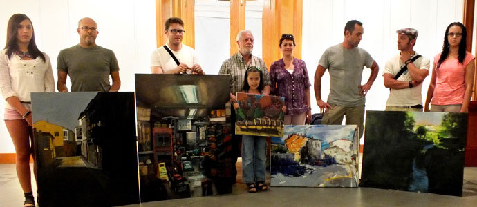 Eduardo Monteagudo gana el XII Concurso de Pintura Rpida Manuel Salces