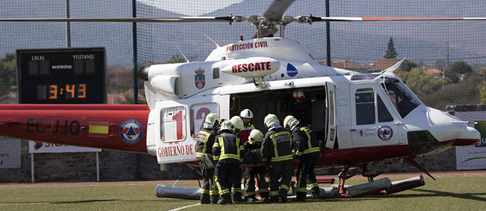 Los efectivos de emergencias se forman en Reinosa en la asistencia especfica a personas con discapacidad