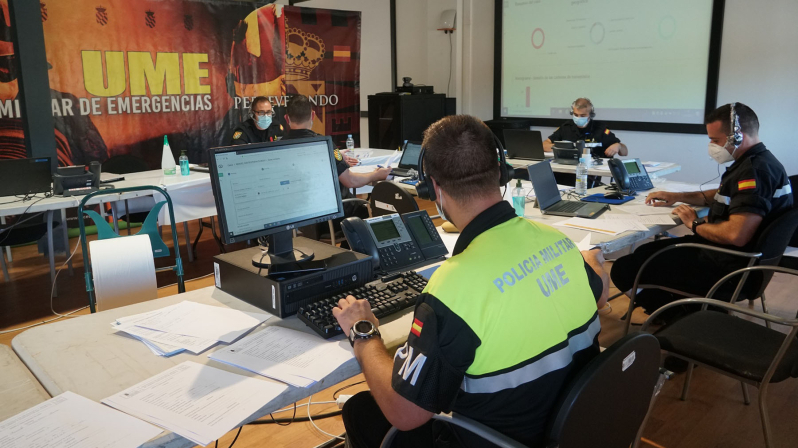 Efectivos de la UME inician hoy el apoyo a los rastreadores de Cantabria