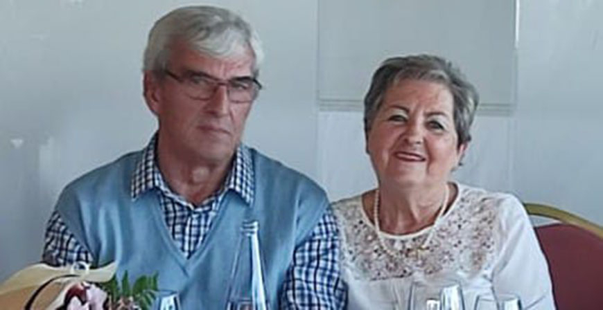 Elena Gmez y Alberto Rodrguez celebraron sus bodas de oro