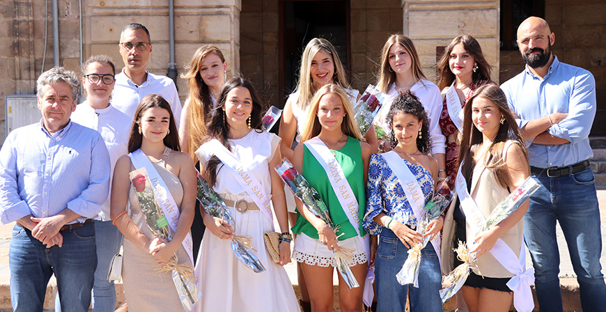 Elena Saiz, Reina de las Fiestas de San Mateo 2023