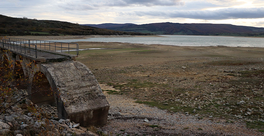 El Embalse, por debajo de un cuarto de su capacidad