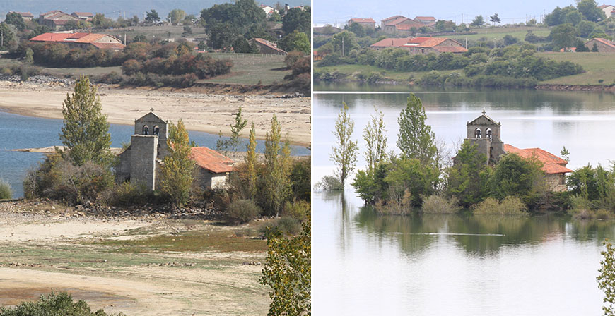 El Embalse del Ebro, al 28,8% de su capacidad 
