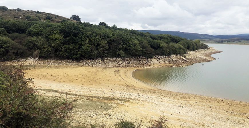El Embalse del Ebro est al 40,2 por ciento de su capacidad