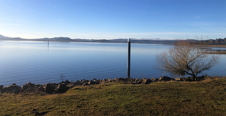 El Embalse del Ebro est al 63% de su capacidad y dobla la cantidad de agua que retena el ao pasado en febrero