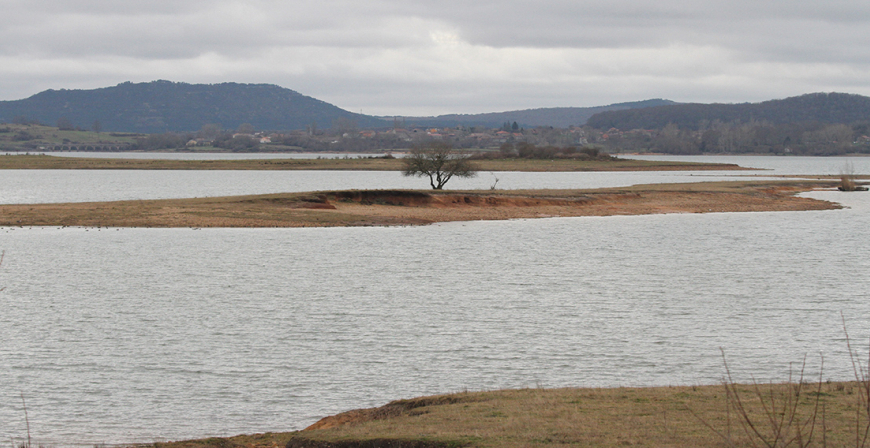 El Embalse del Ebro est al 63% de su capacidad y dobla la cantidad de agua que retena el ao pasado en febrero