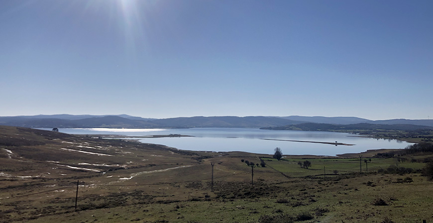 El Embalse del Ebro est al 64 por ciento