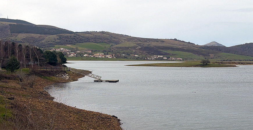 El Embalse del Ebro roza el 70% de su capacidad 