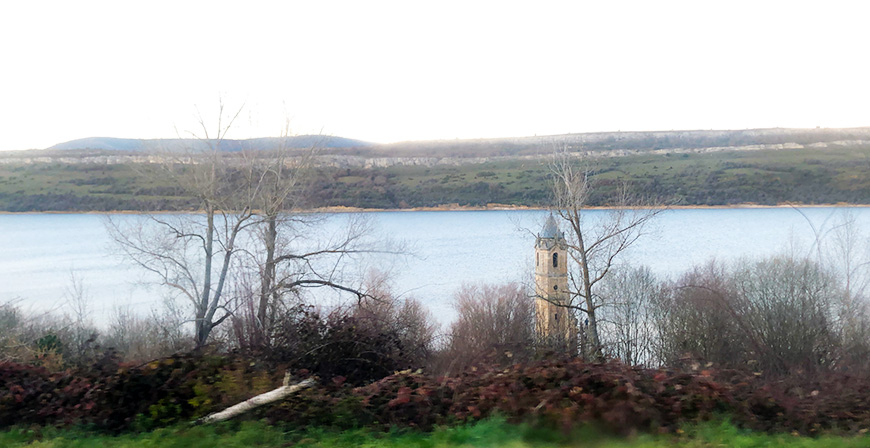 El Embalse del Ebro se mantiene al 64 por ciento