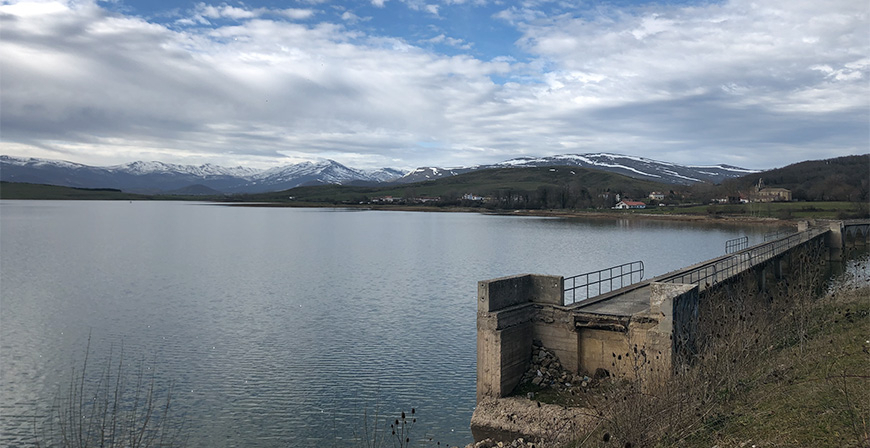 El Embalse del Ebro se sita al 66,4 por ciento de su capacidad