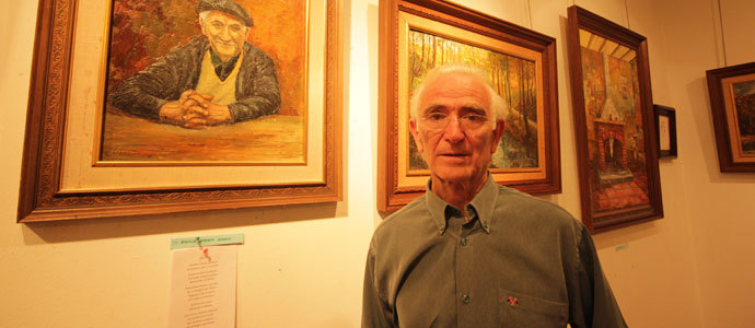 Emilio Jorrn exhibe en la Casona su obra pictrica y literaria