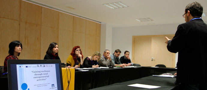 Emprendedores de Alemania, Francia y Reino Unido intercambian experiencias en la Fundacin Santa Mara la Real