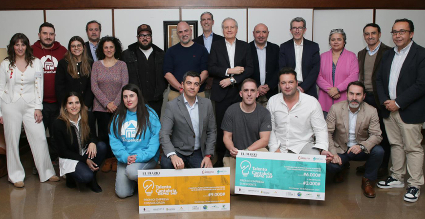 La empresa campurriana H7Metrology gana la quinta edicin de los Premios Talento Cantabria