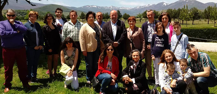 Encuentro de la familia Corral
