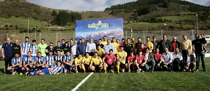 El encuentro entre el Valle de Libana y el Naval recaud 502 euros para los afectados por las riadas