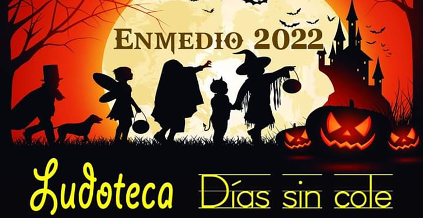 Enmedio abre la inscripcin para la ludoteca 'Das sin cole-Halloween 2022'