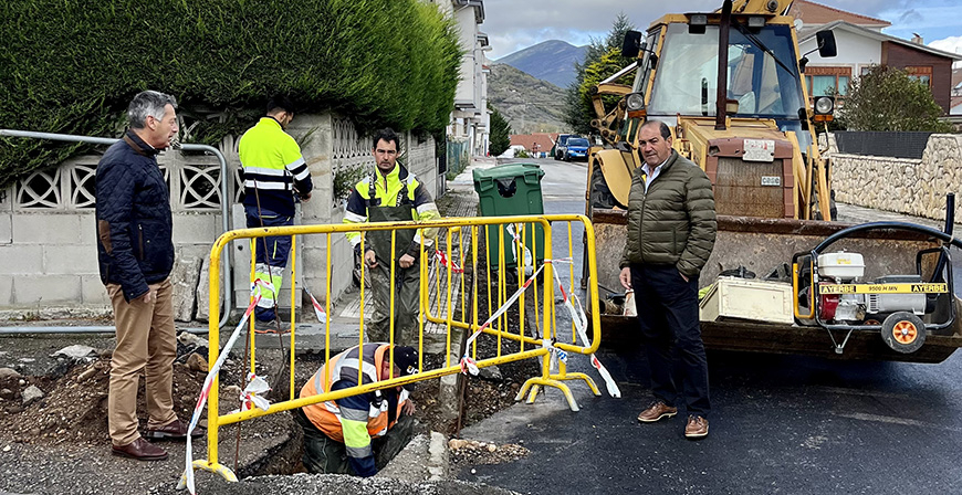 Enmedio inicia la segunda fase de renovacin de la red de agua de Nestares con un importe de 250.000 euros