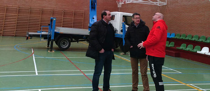 Enmedio instala tecnologa Led en el polideportivo municipal