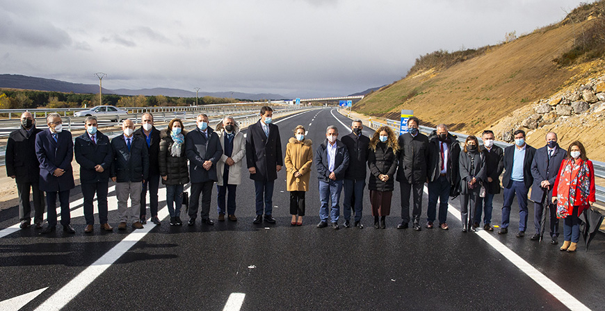 Entran en servicio los 12 kilmetros de la A-73 entre Pedrosa de Valdelucio y Bscones de Valdivia