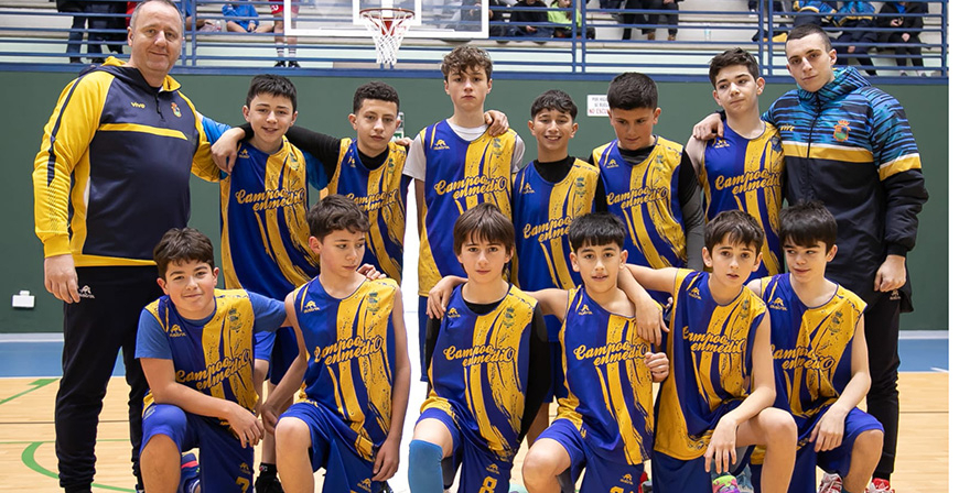 El equipo alevn masculino de Enmedio lidera su divisin y contina invicto