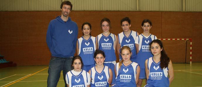 El equipo de baloncesto infantil de Enmedio cay en casa ante el Kells College