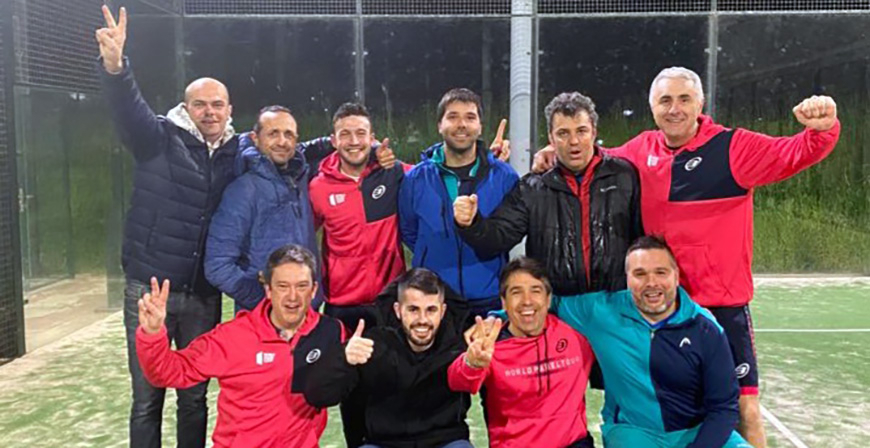 El equipo C del Reinosa Pdel Club est a dos victorias del ascenso