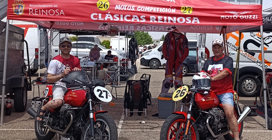 El equipo Cl�sicas Reinosa compite en el Campeonato de Velocidad de Castilla y Le�n
