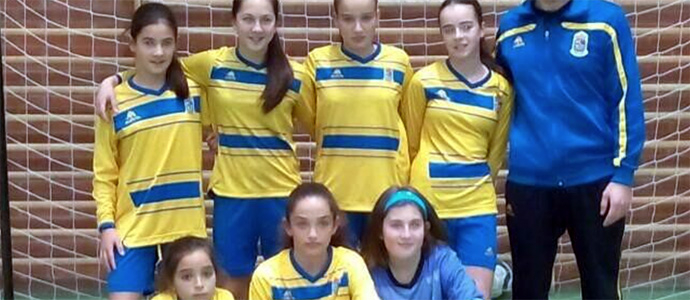 El equipo femenino de ftbol sala presenta su candidatura al ttulo