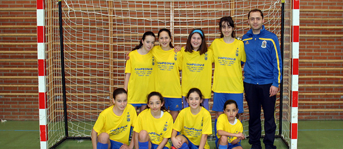 El equipo femenino de ftbol sala logra el ttulo de campeonas de Liga Primavera