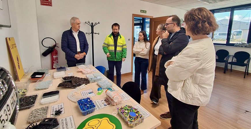 El Equipo de Gobierno de Reinosa visita las instalaciones de Amica en la ciudad