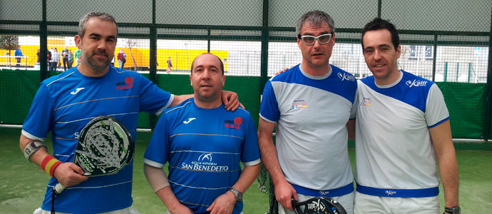 El equipo masculino A del Reinosa Pdel Club asciende a Tercera Divisin